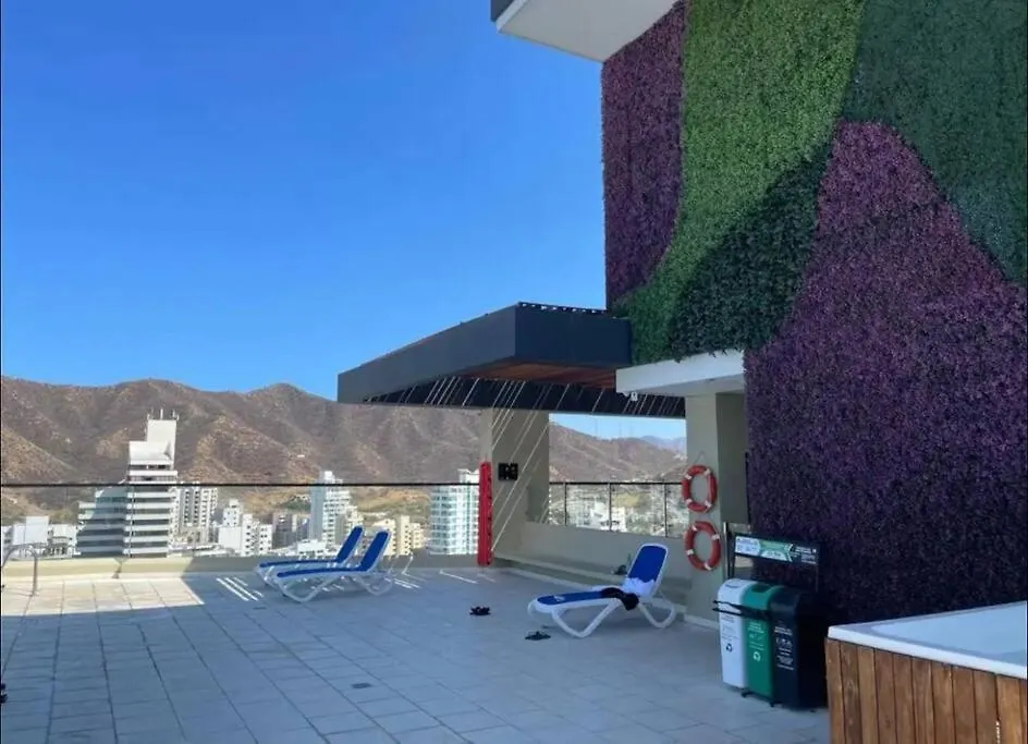 Apto Edificio Vita Rodadero Con Piscina Gaira Apartment