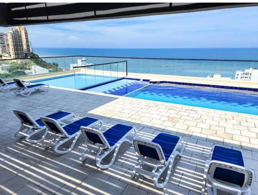 Apto Edificio Vita Rodadero Con Piscina Gaira